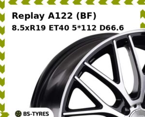 Колесный диск Replay A122 (BF) 8xR18 ET43 5*112 D57.1
