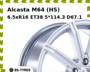 Колесный диск Alcasta M64 (HS) 7xR17 ET45 5*114.3 D54.1
