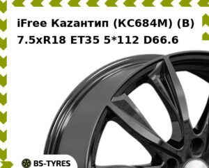 Колесный диск iFree Каzантип (КС684М) (B) 7.5xR18 ET45 5*112 D57.1