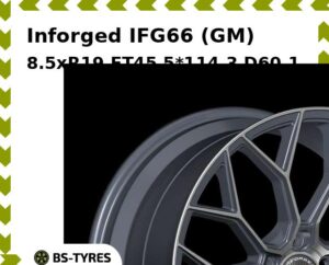 Колесный диск Inforged IFG66 (GM) 8.5xR19 ET45 5*114.3 D60.1