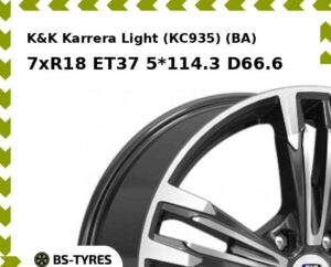 Колесный диск K&K Karrera Light (КС935) (BA) 7xR18 ET45 5*108 D67.1