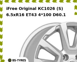 Колесный диск iFree Original КС1026 (S) 6.5xR16 ET45 4*100 D60.1