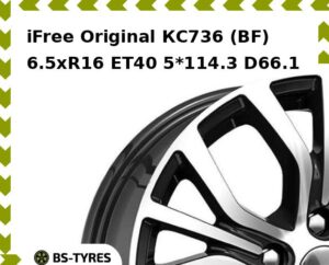 Колесный диск iFree Original КС736 (BF) 6.5xR16 ET45 5*114.3 D67.1