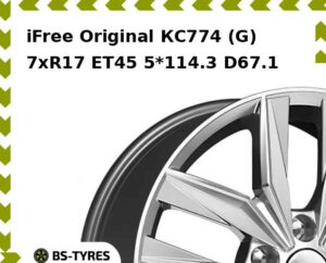 Колесный диск iFree Original КС774 (G) 7xR17 ET45 5*114.3 D60.1