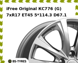 Колесный диск iFree Original КС776 (G) 7xR17 ET45 5*114.3 D67.1