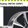 Колесный диск Replay INF36 (GMF) 7.5xR18 ET45 5*114.3 D66.1 Колесный диск Replay INF36 (GMF) 7.5xR18 ET45 5*114.3 D66.1