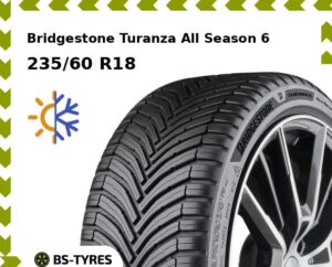 Всесезонные шины Bridgestone Turanza All Season 6 235/60 R18 107W