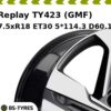 Колесный диск Replay TY423 (GMF) 7.5xR18 ET30 5*114.3 D60.1 Колесный диск Replay TY423 (GMF) 7.5xR18 ET30 5*114.3 D60.1